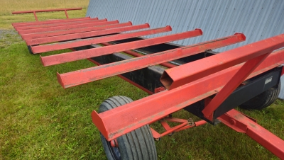 Remorque à balle ronde