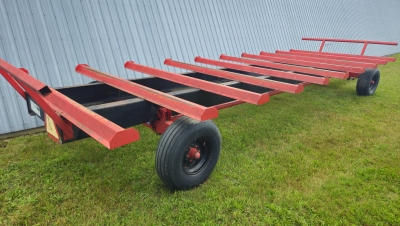 Remorque à balle ronde