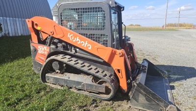 Chargeur sur chenille