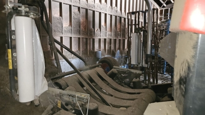 Presse à balles ronde/ENROBEUSE