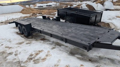 Remorque plate-forme