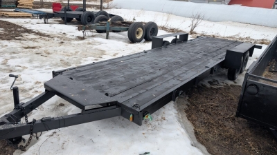 Remorque plate-forme